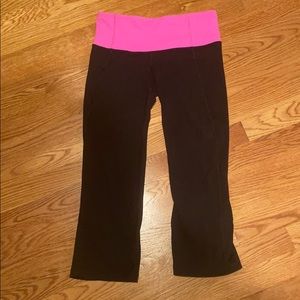 Lululemon cropped flare leggings